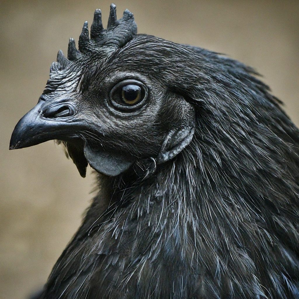 Ayam Cemani Black Chicken