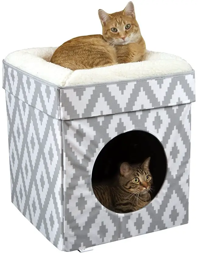 Kitty City Large Cat Cube Bed