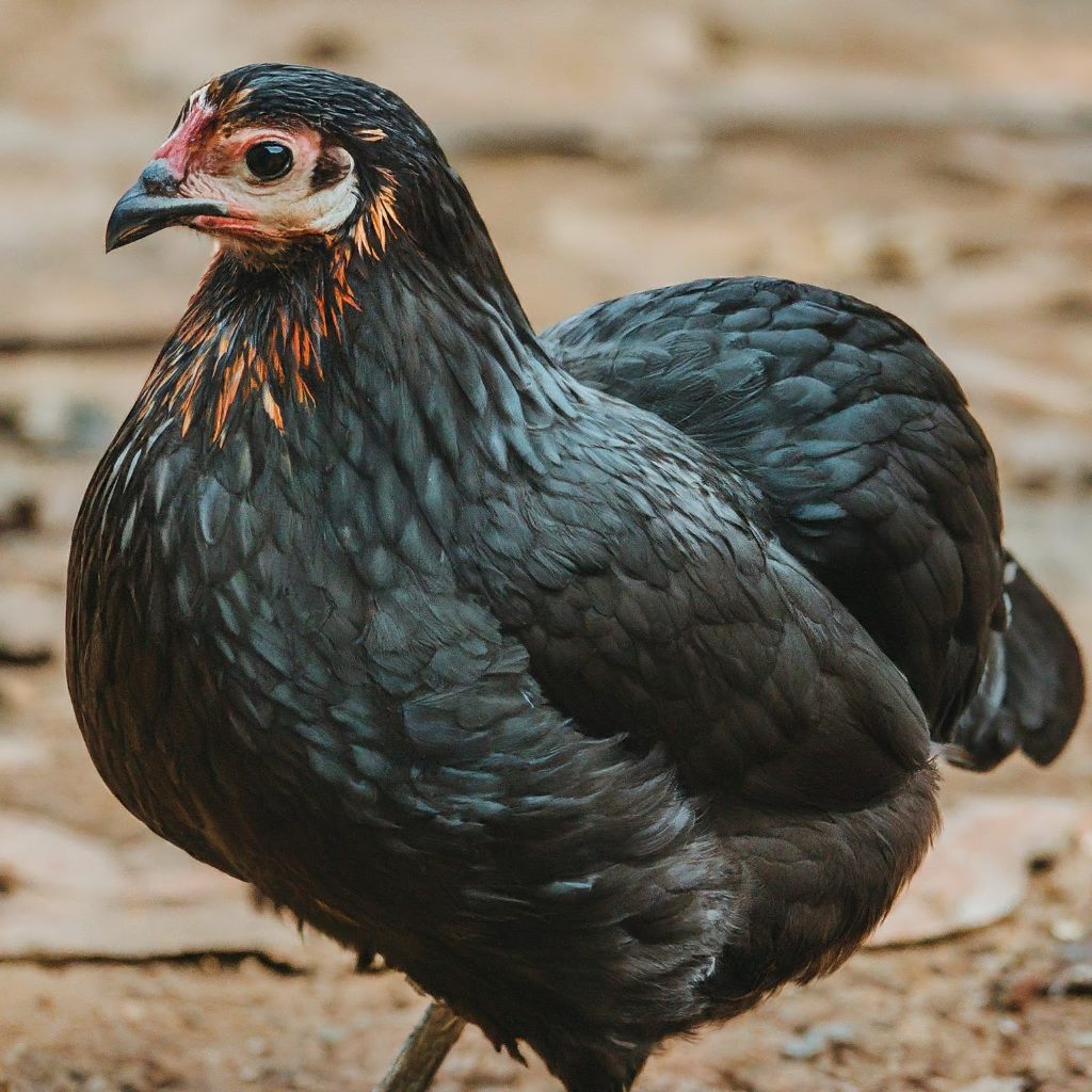 Hmong Black Chicken Breed