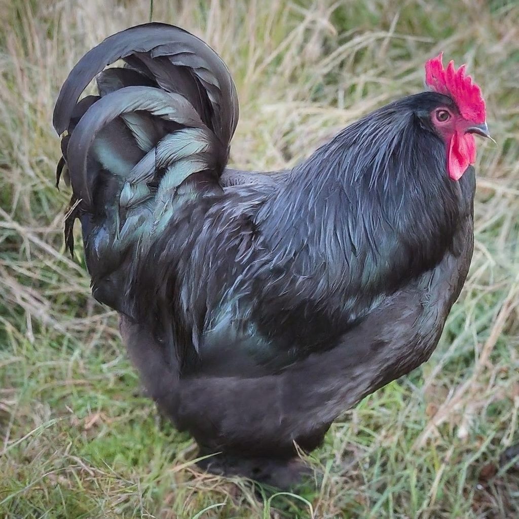 Svarthöna Black Chicken