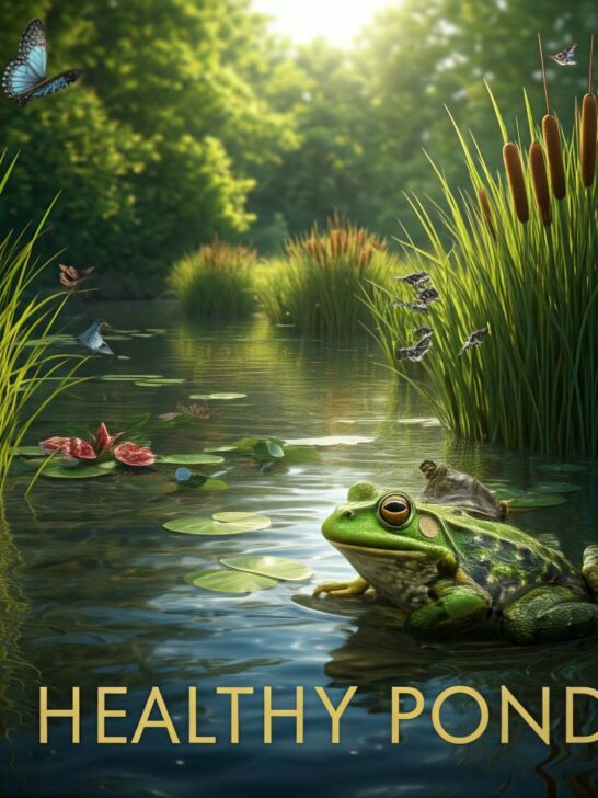 signs of a healthy pond